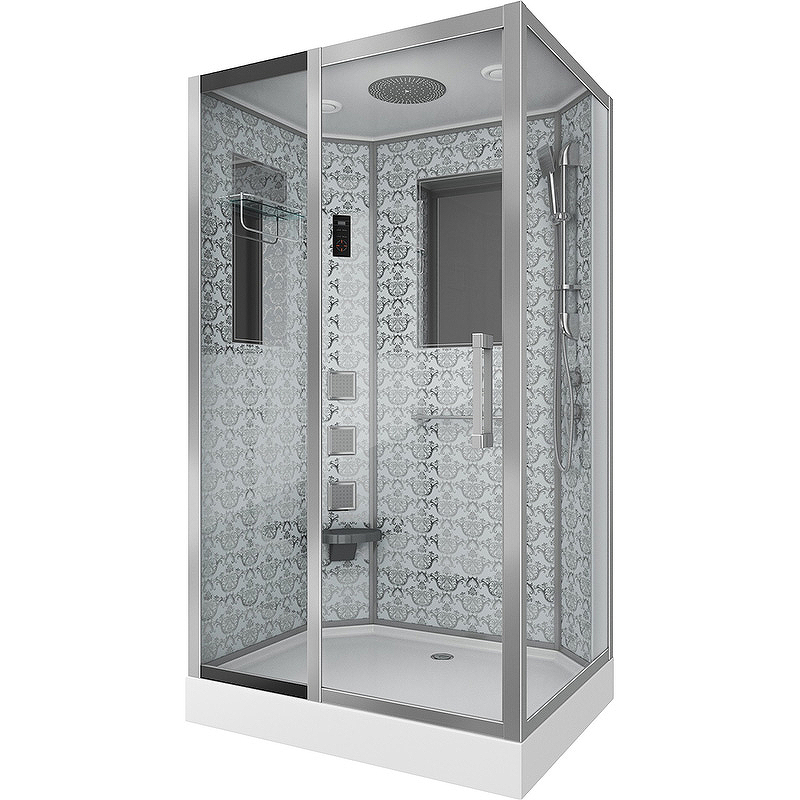 Изображение Душевая кабина Niagara Lux 120x90 NG-7711W с гидромассажем