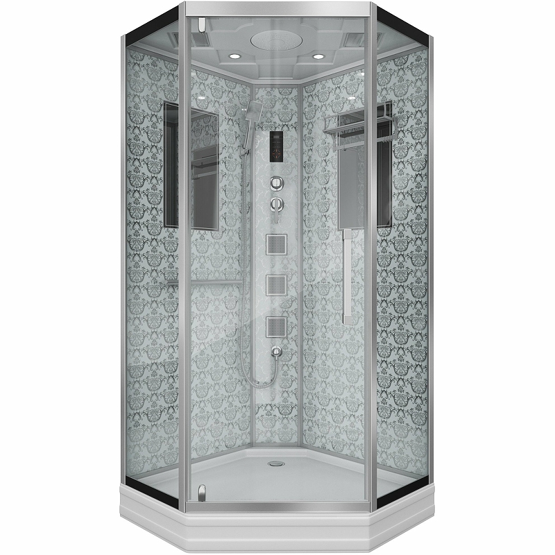 Душевая кабина Niagara Lux NG-7717W 100x100 с гидромассажем схема 5