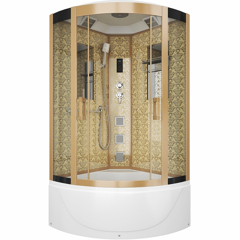 Изображение Душевая кабина Niagara Lux NG-7790G 90x90 с гидромассажем