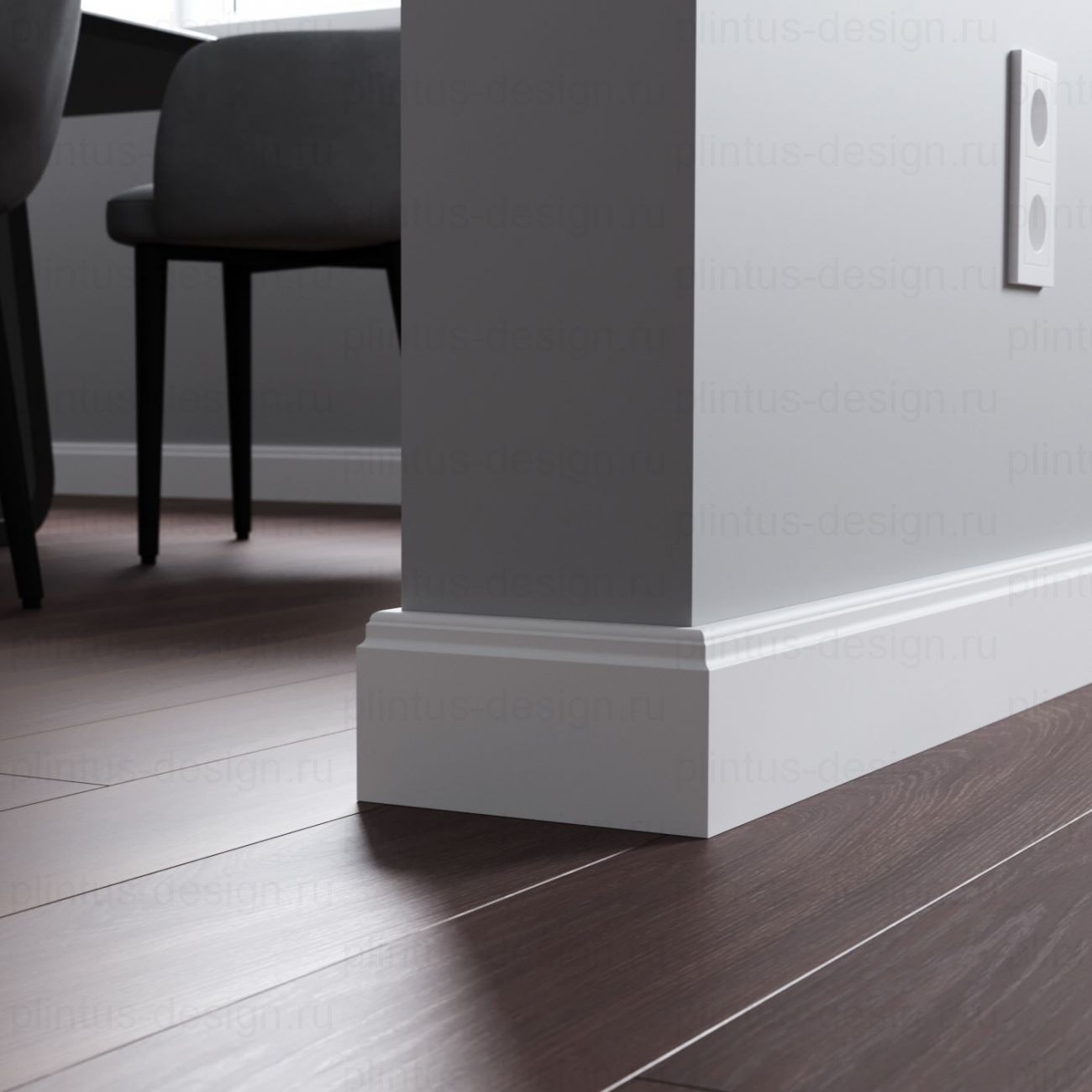 LWD Original Вирджиния плинтус из МДФ