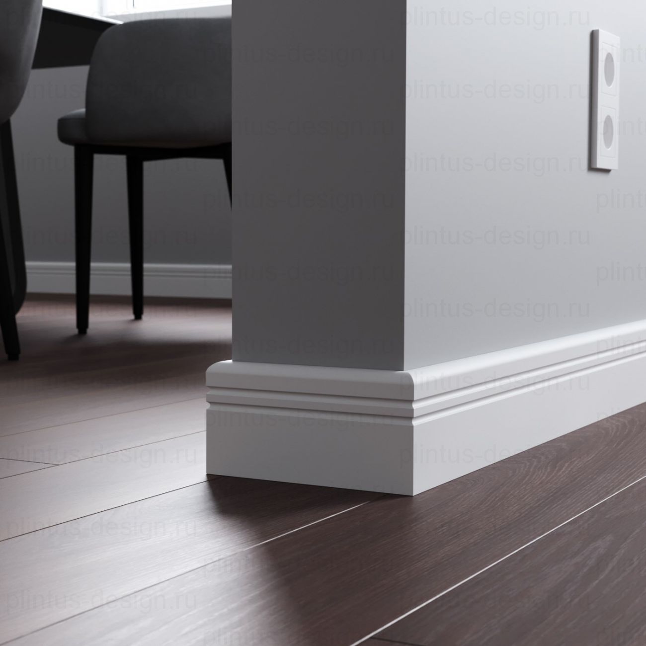 LWD Classic Мичиган плинтус из МДФ