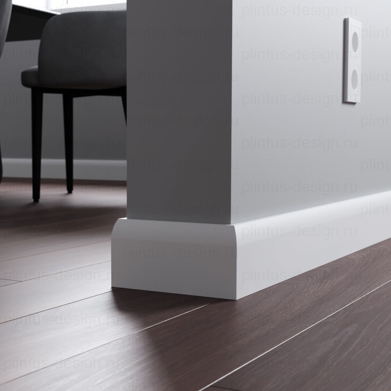 LWD Classic Мэрилэнд плинтус из МДФ