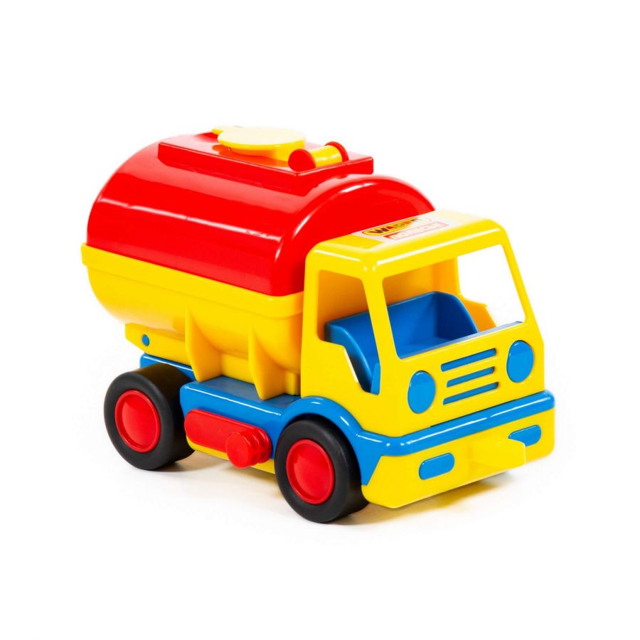 "Базик", автомобиль-бензовоз (в сеточке)