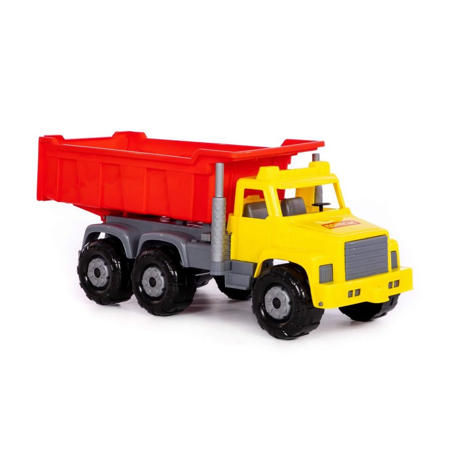 "Супергигант", автомобиль-самосвал (жёлто-красный)