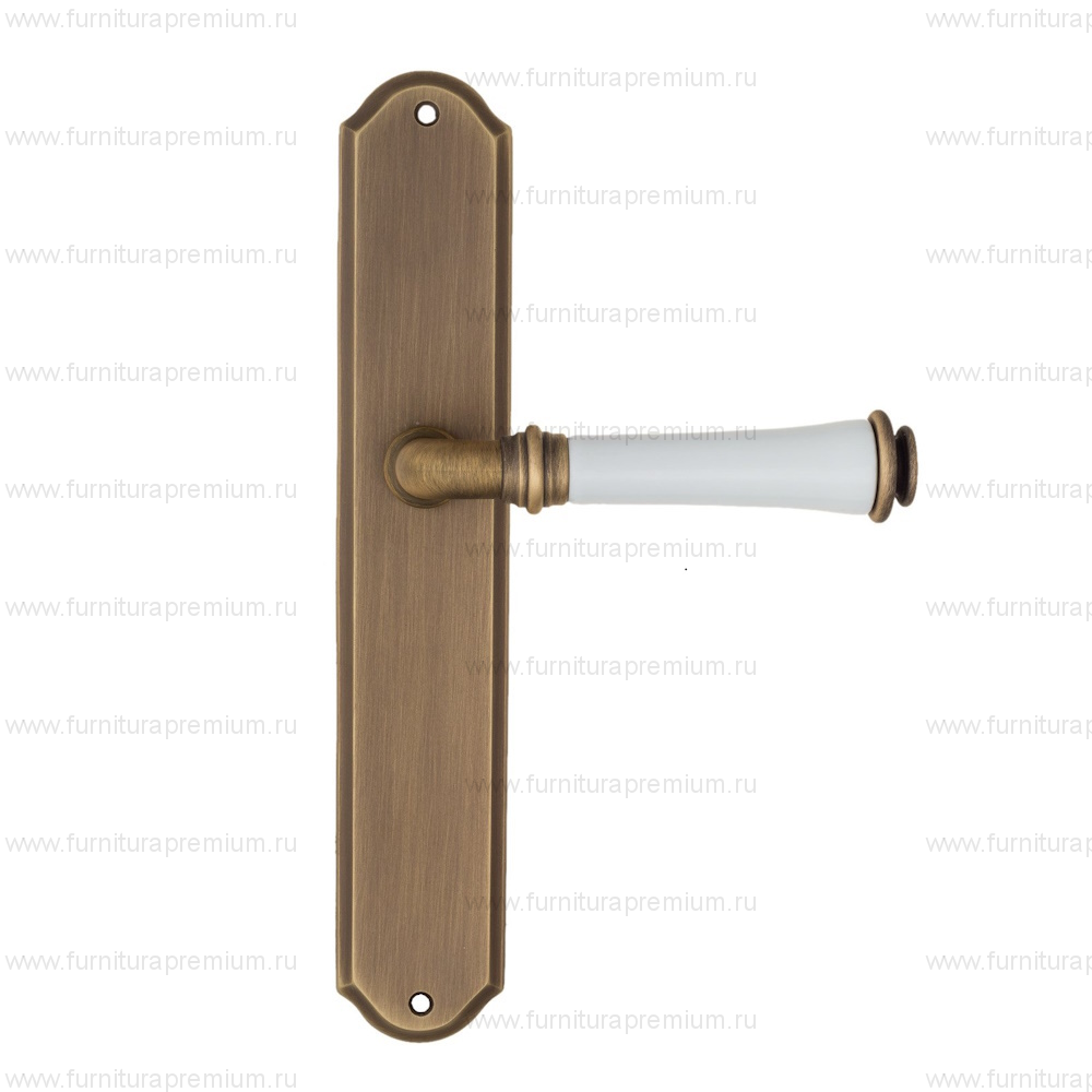 Ручка на планке Fratelli Cattini Gracia Ceramica Bianco PL02