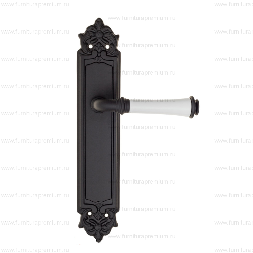 Ручка на планке Fratelli Cattini Gracia Ceramica Bianco PL96