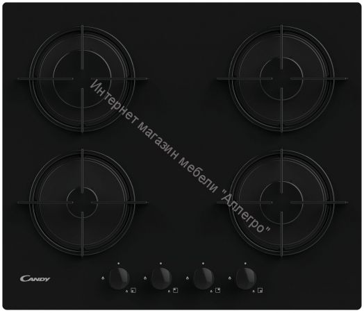Газовая варочная панель Candy CVW6BB черный
