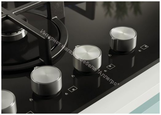 Газовая варочная панель Candy CVG6DPB черный