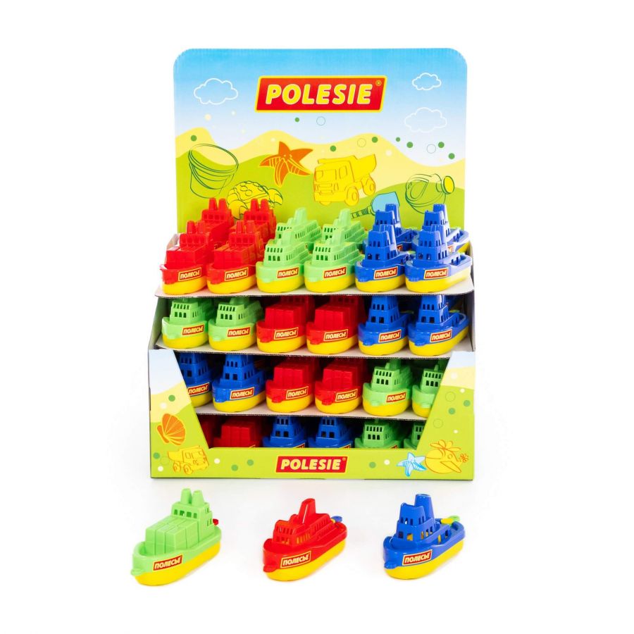 Кораблик (дисплей №6) Polesie (в дисплее 48 шт)