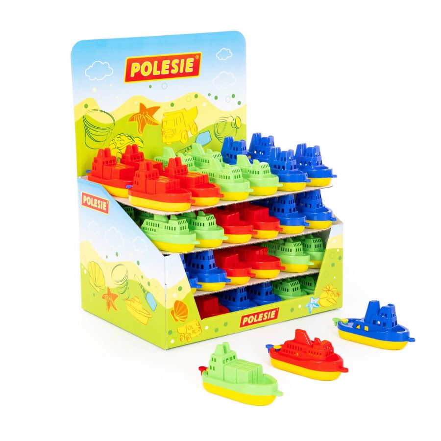 Кораблик (дисплей №6) Polesie (в дисплее 48 шт)