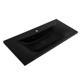 Раковина из искусственного камня BelBagno BB1000/445-LV-ART-PR-NERO