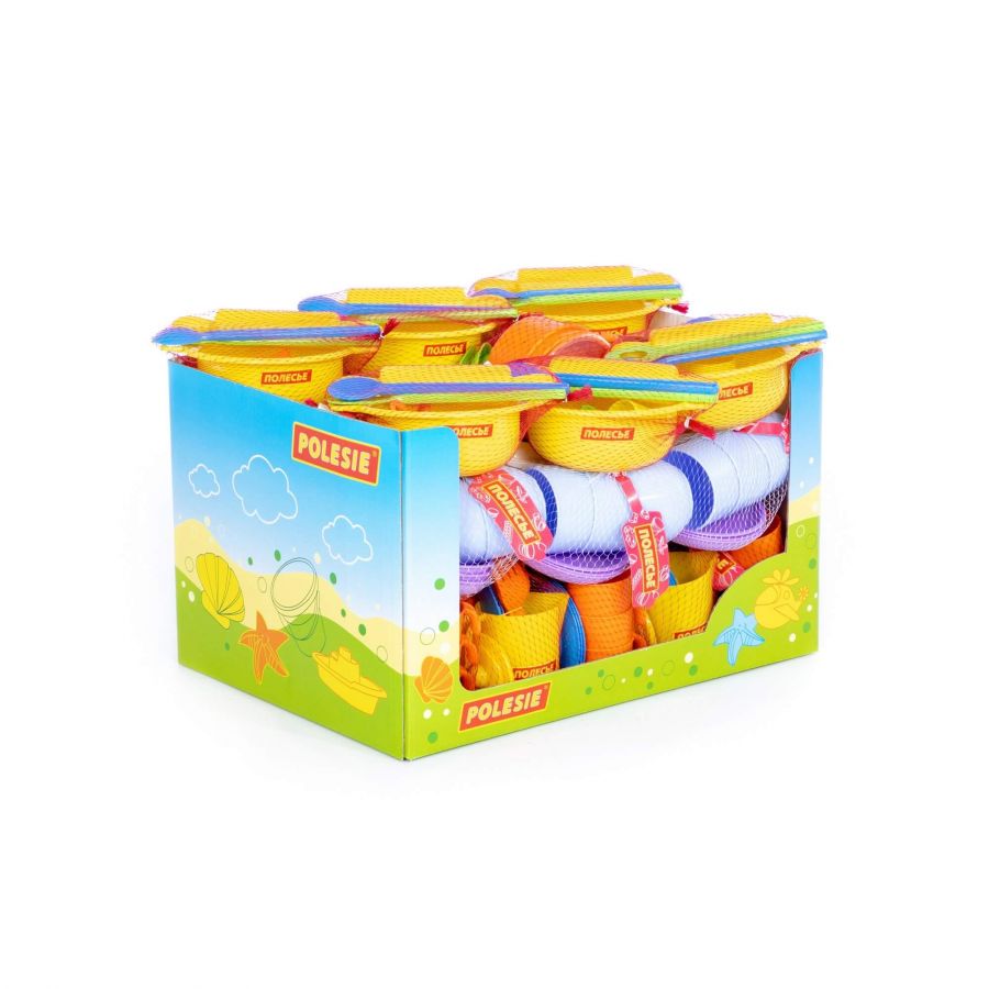 Набор детской посуды (дисплей №56) Polesie (в дисплее 26 наборов)