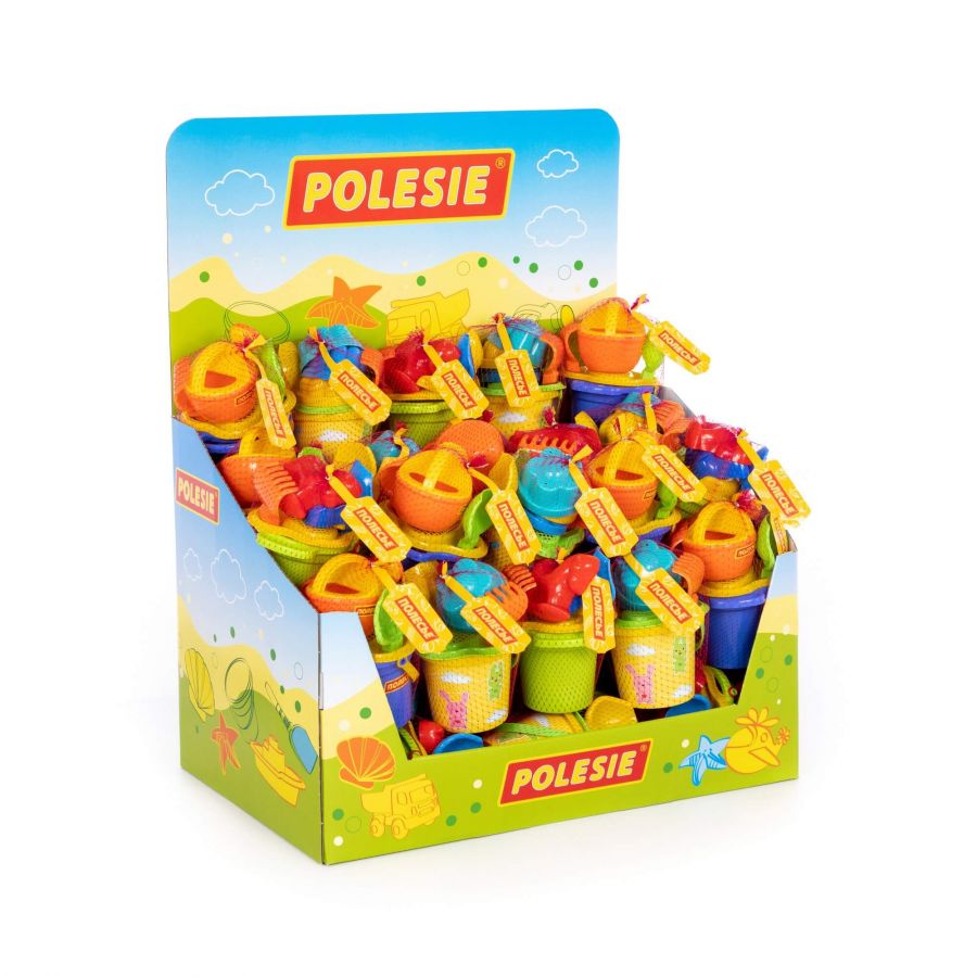 Набор песочный (дисплей №25) Polesie (в дисплее 48 наборов)
