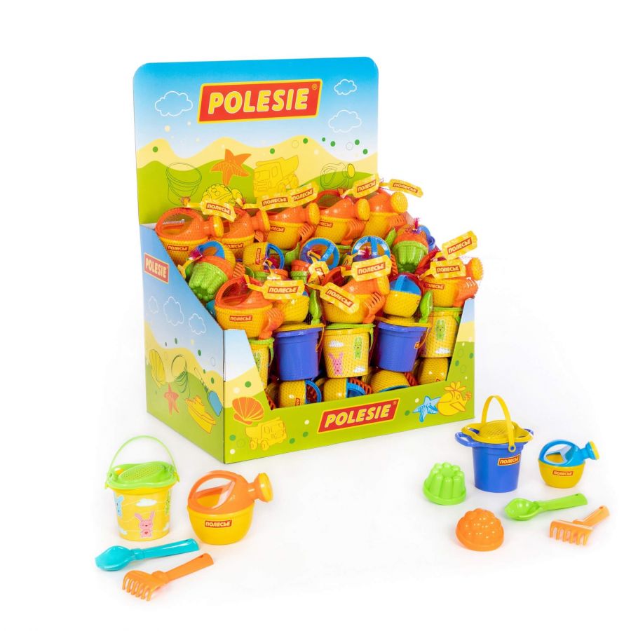 Набор песочный (дисплей №49) Polesie (в дисплее 37 наборов)