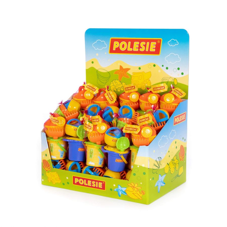 Набор песочный (дисплей №49) Polesie (в дисплее 37 наборов)