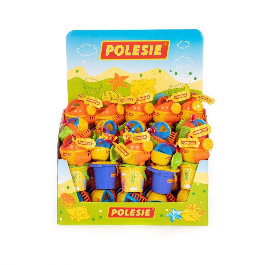 Набор песочный (дисплей №49) Polesie (в дисплее 37 наборов)