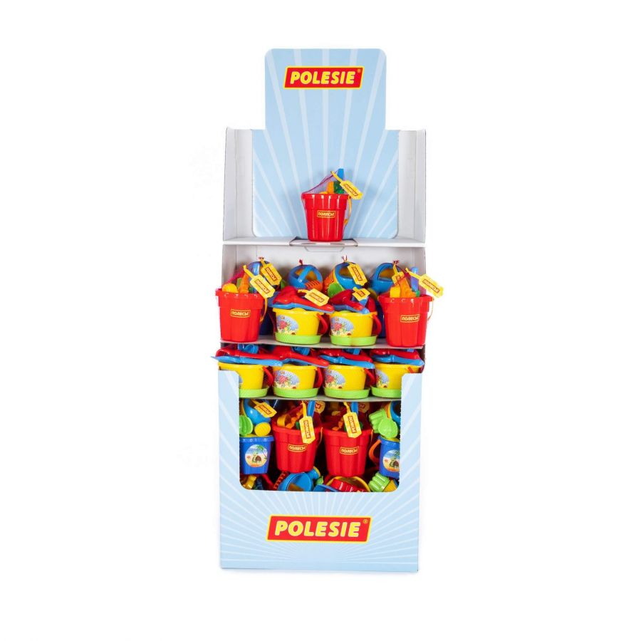Набор песочный (дисплей №53) Polesie (в дисплее 51 набор)