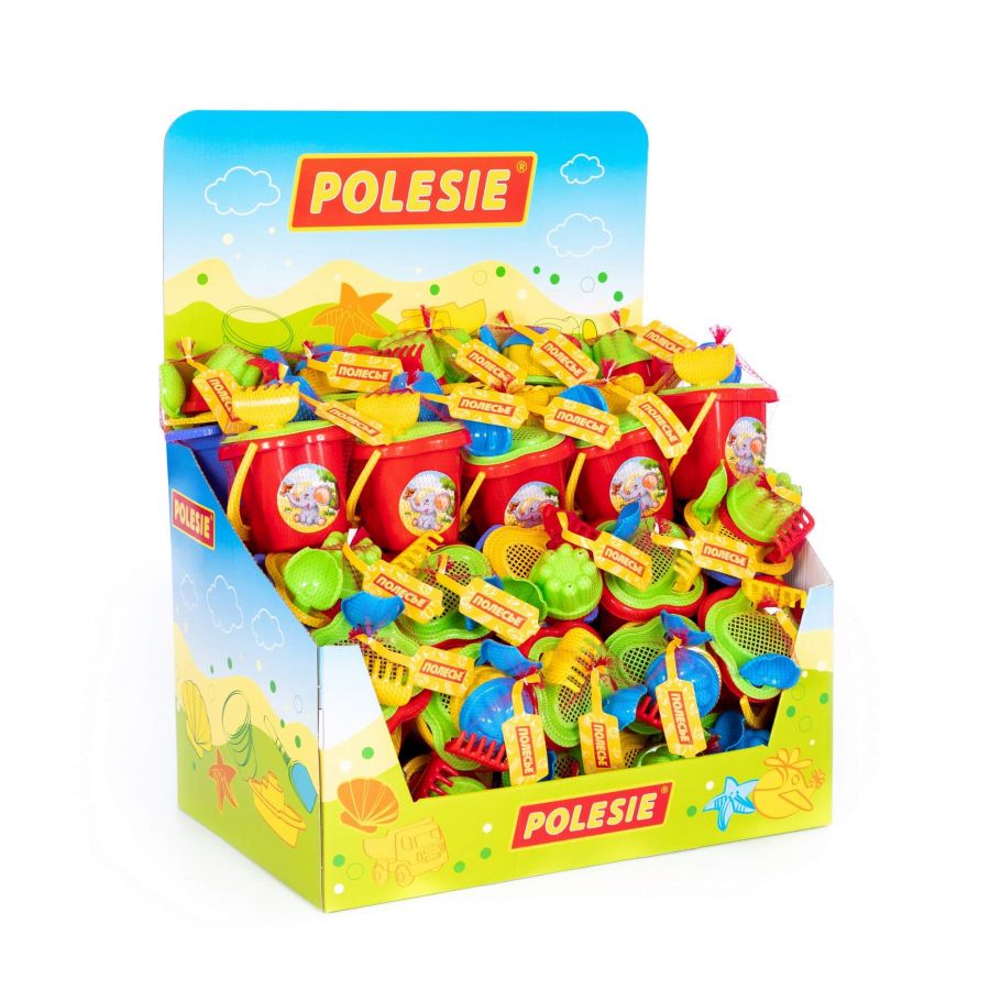 Набор песочный (дисплей №79) Polesie (в дисплее 45 наборов)