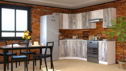 Кухонный гарнитур Арина оптима 1300х2500 мм угловой