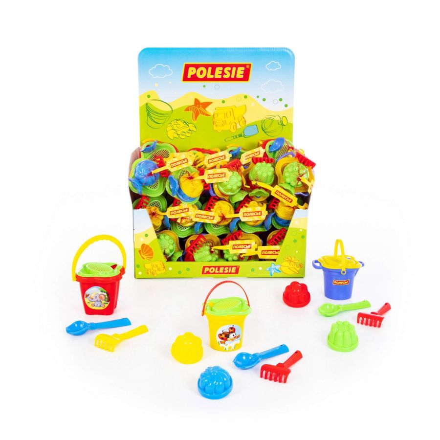 Набор песочный (дисплей №81) Polesie (в дисплее 29 наборов)
