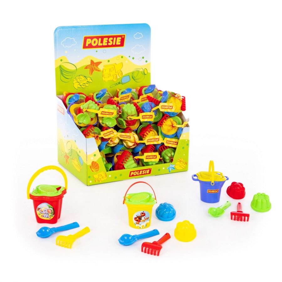 Набор песочный (дисплей №81) Polesie (в дисплее 29 наборов)