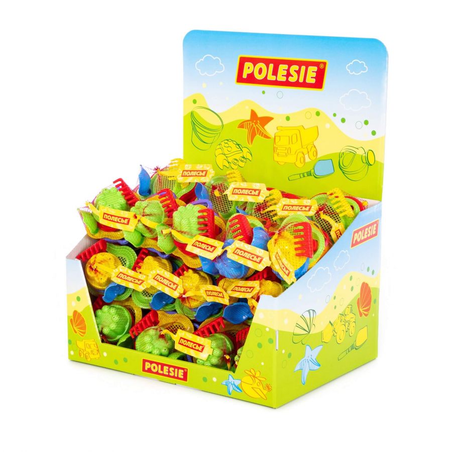 Набор песочный (дисплей №81) Polesie (в дисплее 29 наборов)