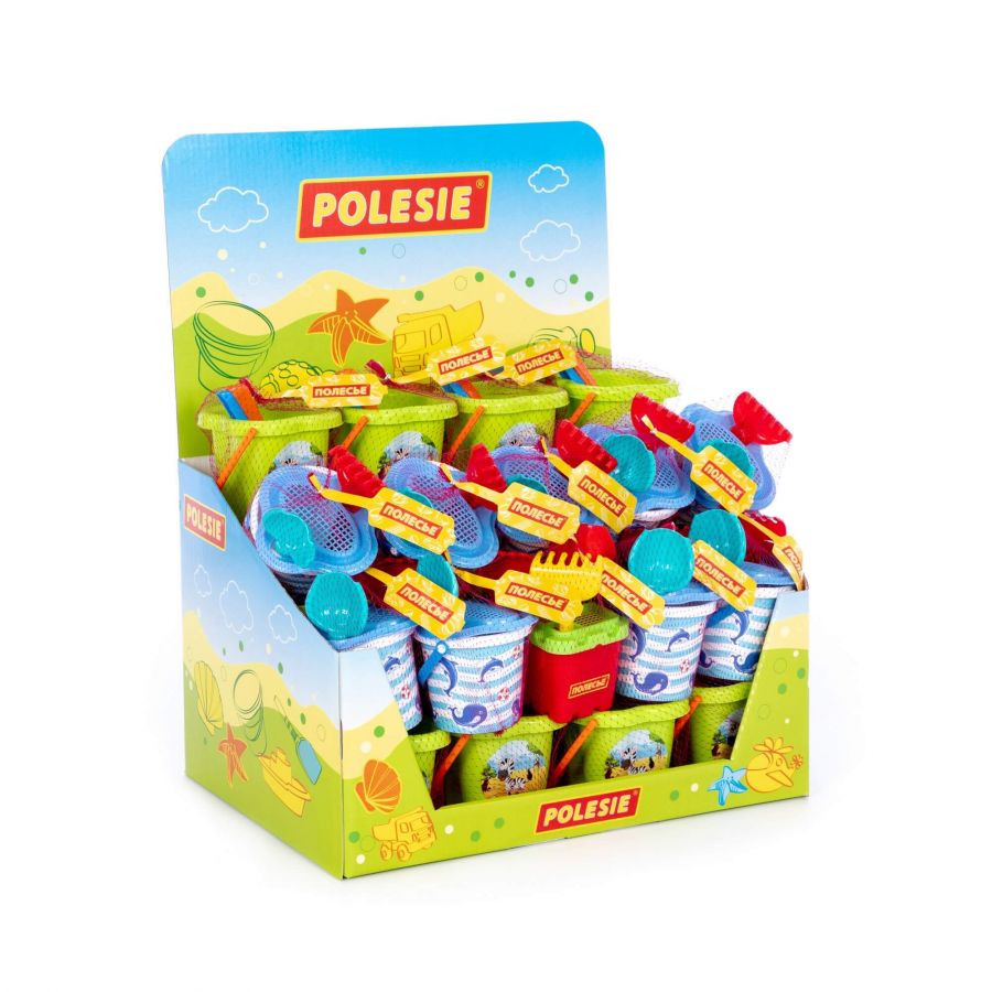 Набор песочный (дисплей №82) Polesie (в дисплее 37 наборов)