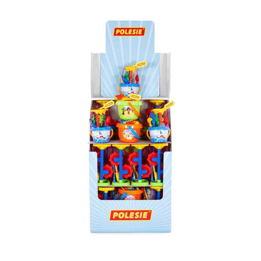Набор песочный (дисплей №83) Polesie (в дисплее 36 наборов)