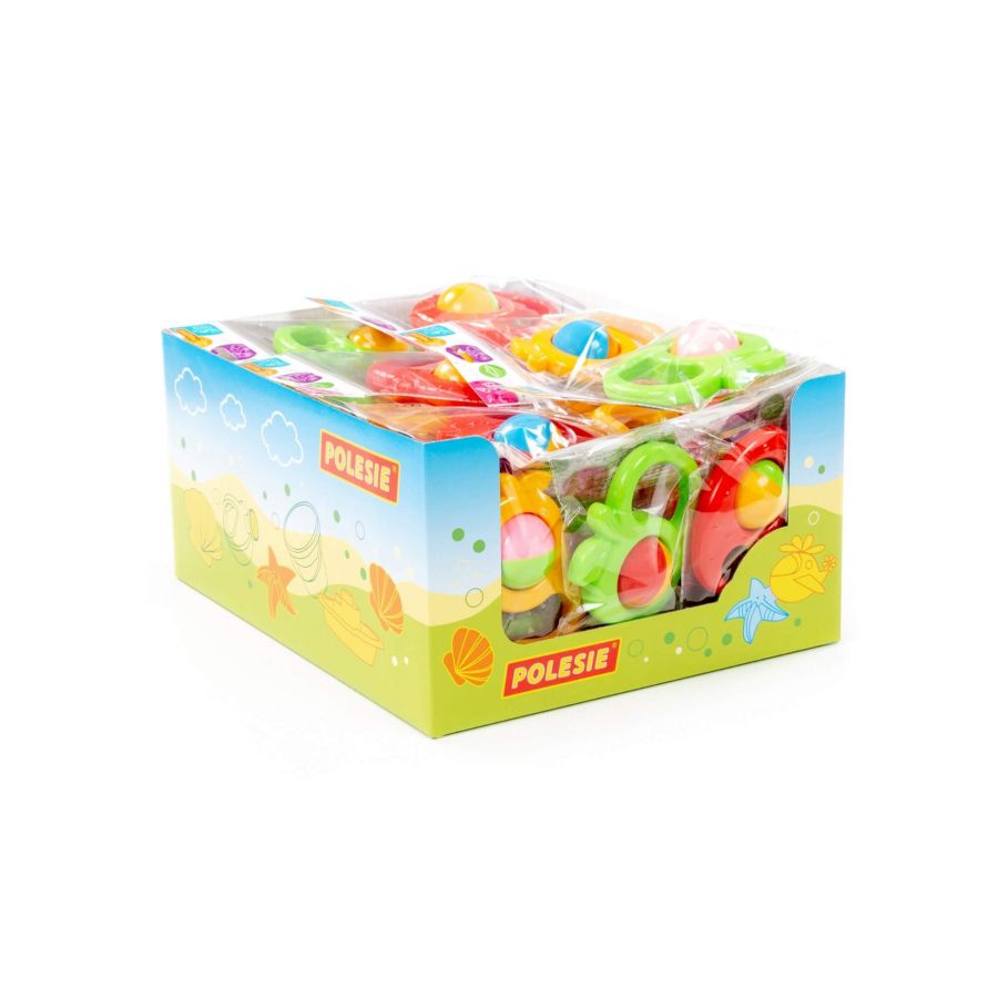 Погремушка (дисплей №74) Polesie (в дисплее 48 шт)