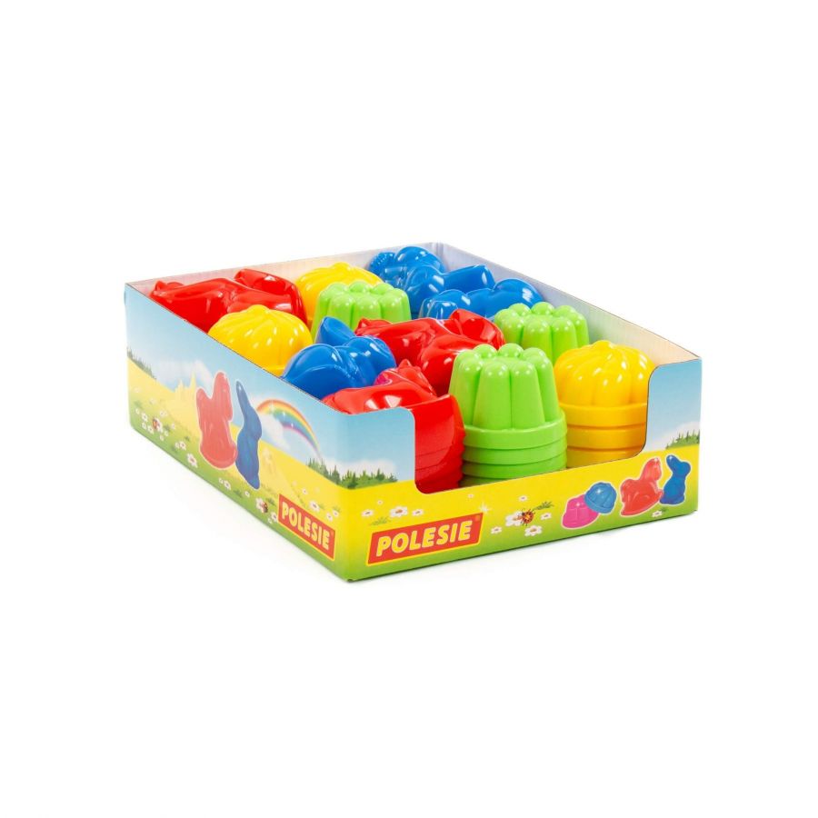 Формочка пластмассовая (дисплей №3) (в дисплее 81 шт)