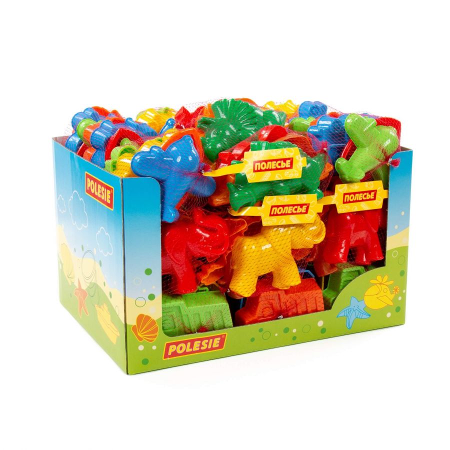 Формочки (дисплей №4) Polesie (в дисплее 24 шт)