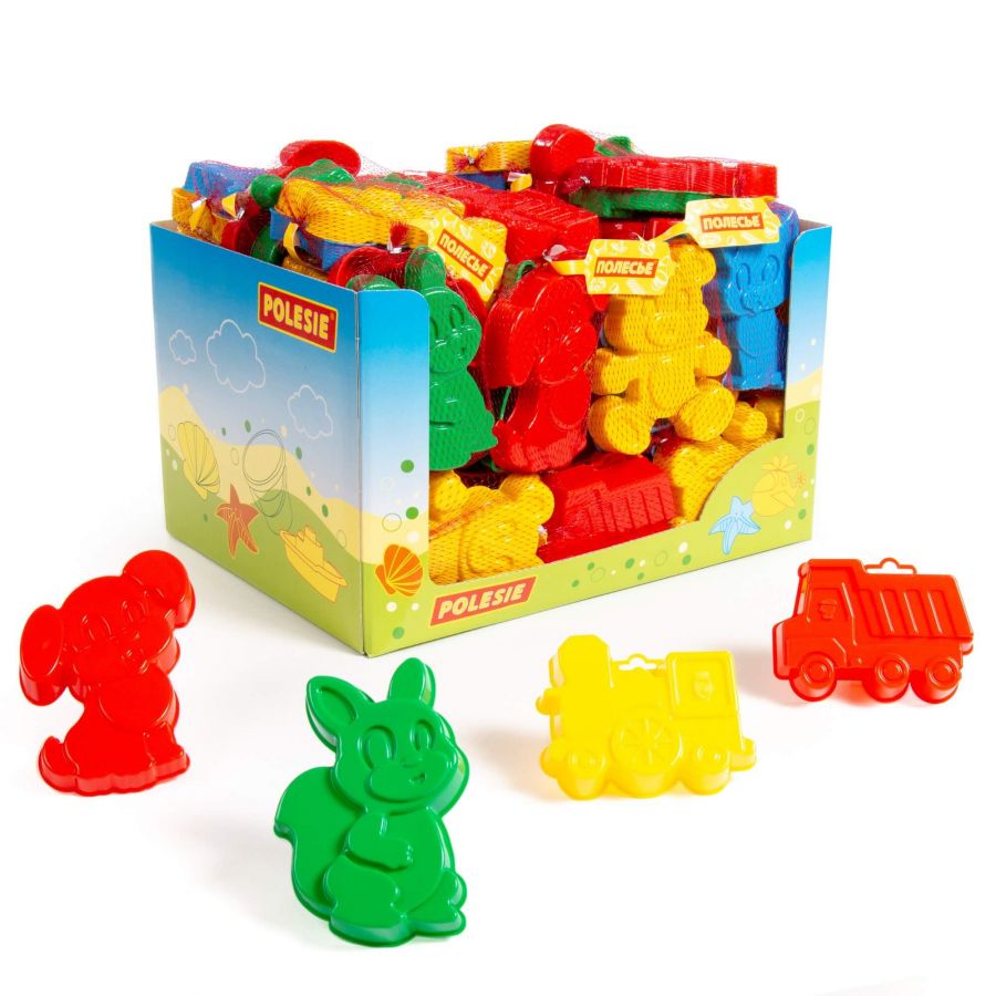 Формочки (дисплей №48) Polesie (Дисплей 48 наборов)