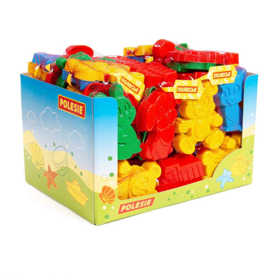 Формочки (дисплей №48) Polesie (Дисплей 48 наборов)