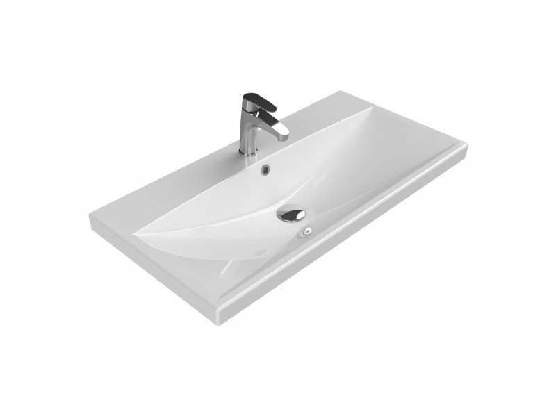 Керамическая раковина BelBagno BB-0323-90-LVB