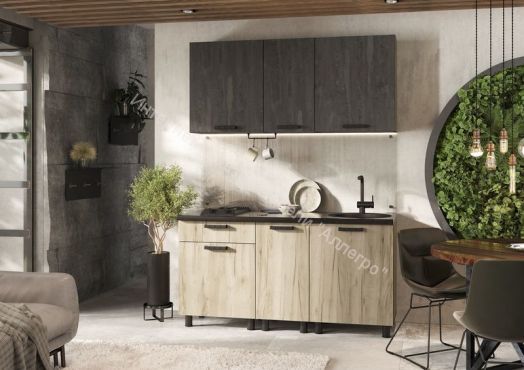 Кухонный гарнитур "Эдинбург" 1,6 м