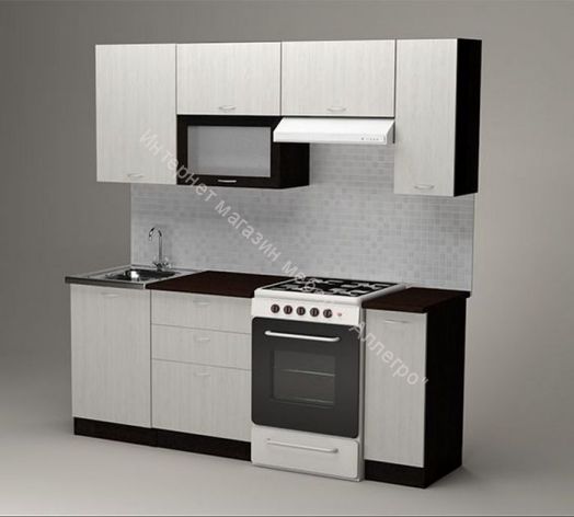 Кухонный гарнитур Полина ультра 2000 мм