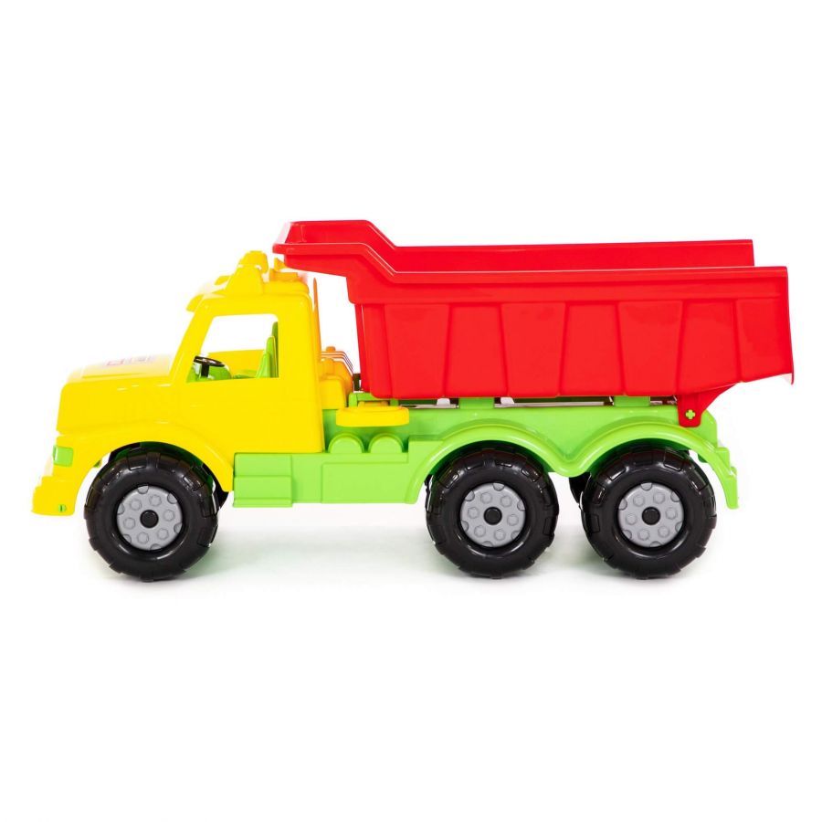 "Буран" №1, автомобиль-самосвал (жёлто-красный)