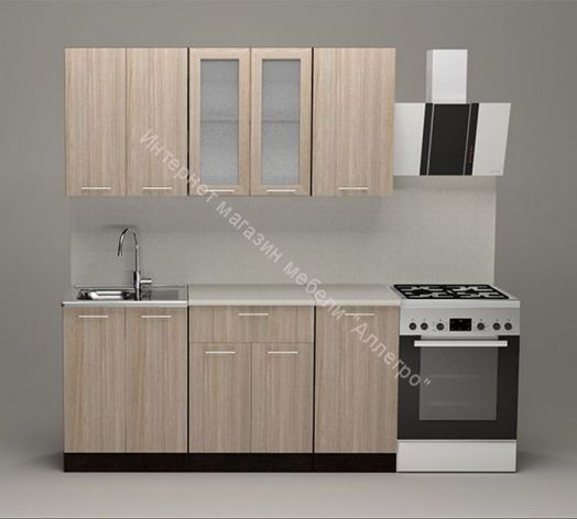 Кухонный гарнитур Светлана стандарт 1600 мм