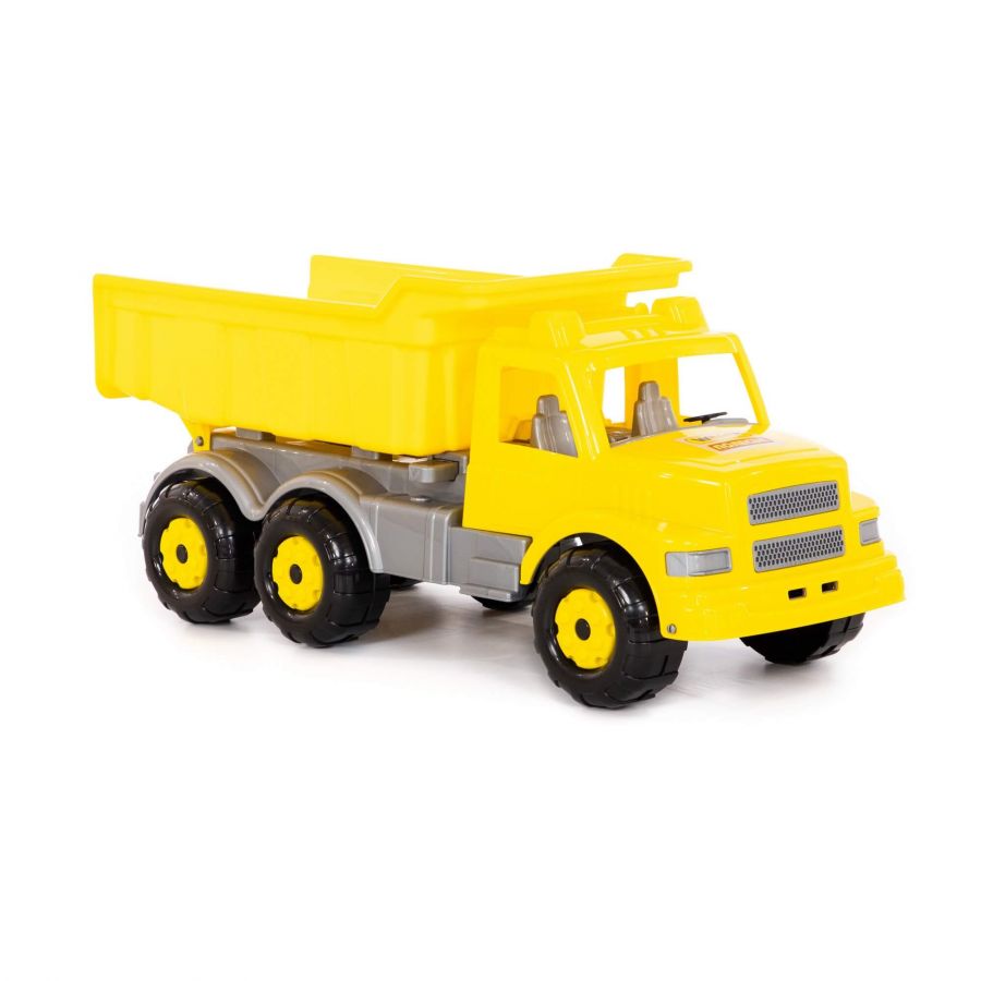 "Буран" №2, автомобиль-самосвал (жёлтый)