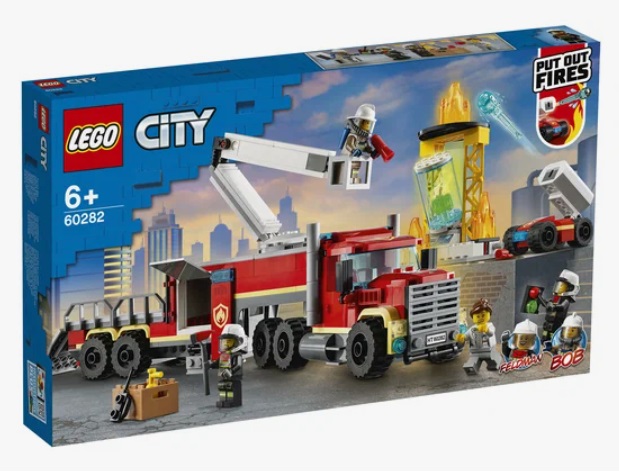 Конструктор LEGO City 60282 Команда пожарных, 380 дет.