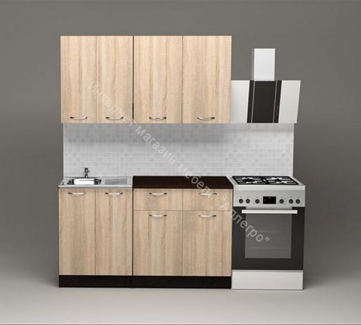 Кухонный гарнитур Сабрина медиум 1400 мм