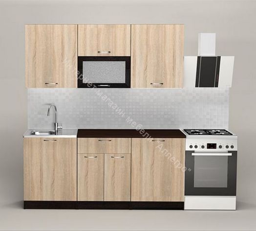 Кухонный гарнитур Сабрина макси 1800 мм