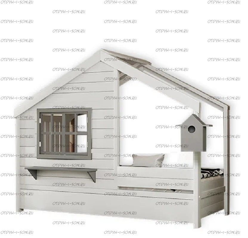 Кровать Домик Гнездышко (Calipso), любые размеры