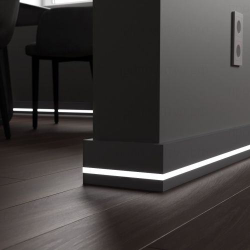 Плинтус c LED подсветкой Висконсин