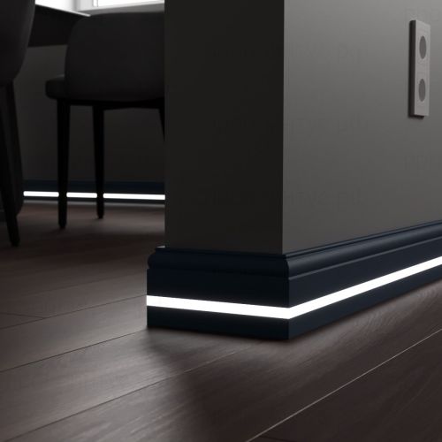 Плинтус c LED подсветкой Вашингтон