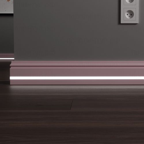 Плинтус c LED подсветкой Теннесси
