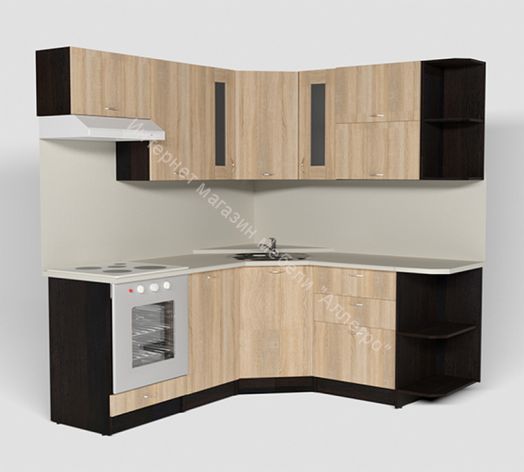 Кухонный гарнитур Симона оптима угловой 2000*1800 мм