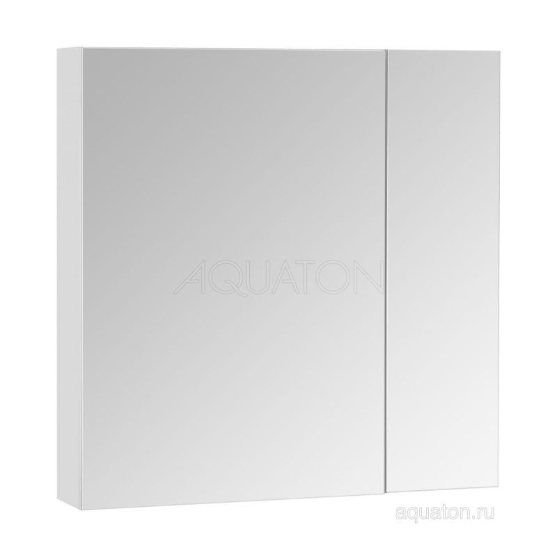 Зеркальный шкаф AQUATON Асти 70 белый 1A263402AX010