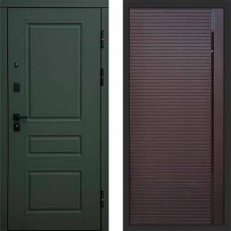 Входная дверь Termo-door Орегон грин PORTE Шоколад