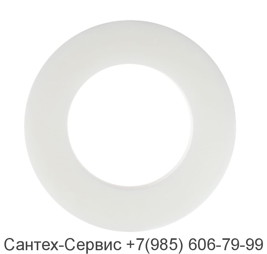 340321070031 Прокладка между бачком и унитазом Siamp, белая.